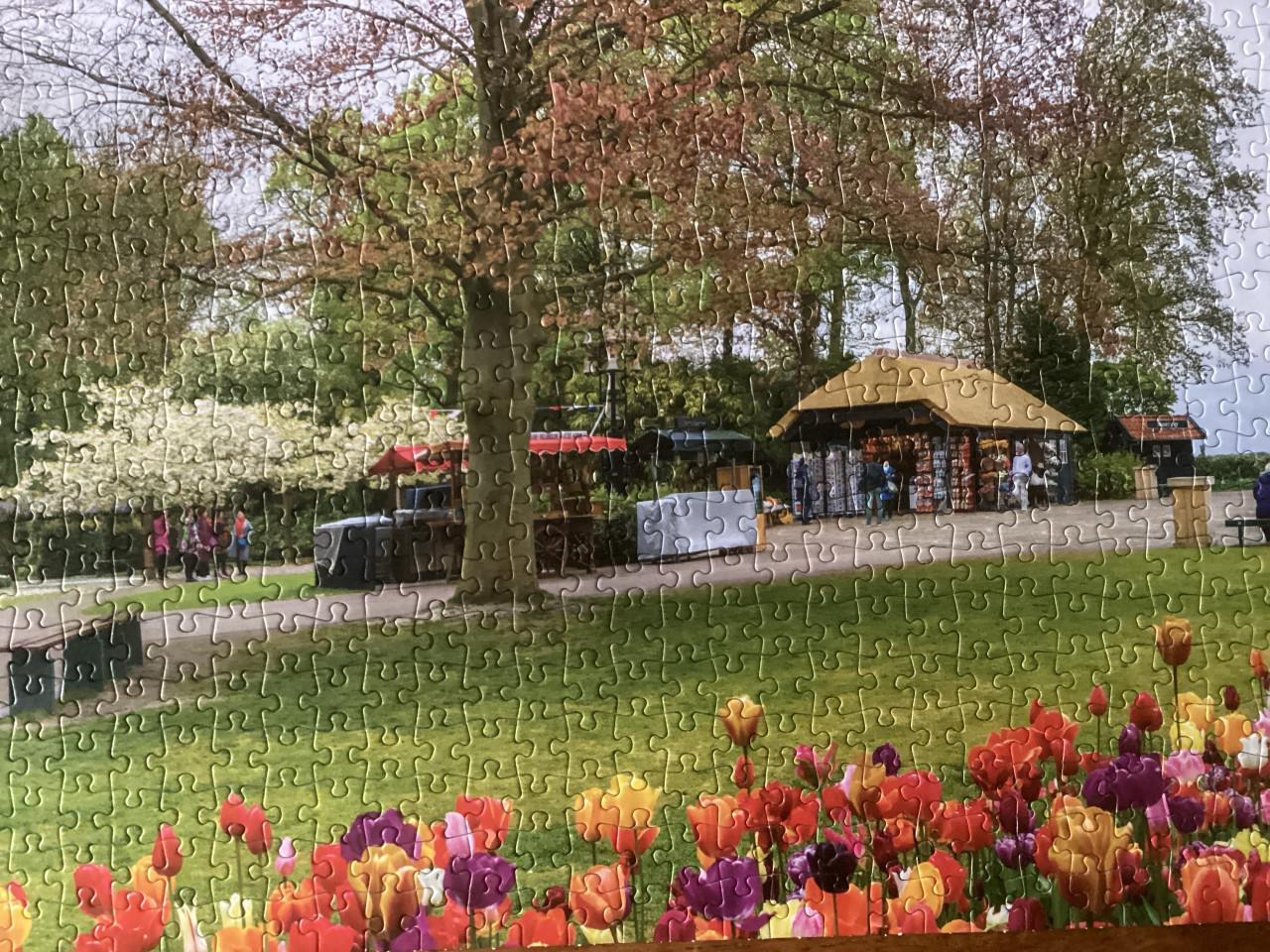 Panorama legpuzzel Keukenhof, 1000 st.