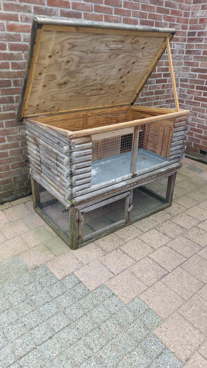 Konijnenhok (hout)