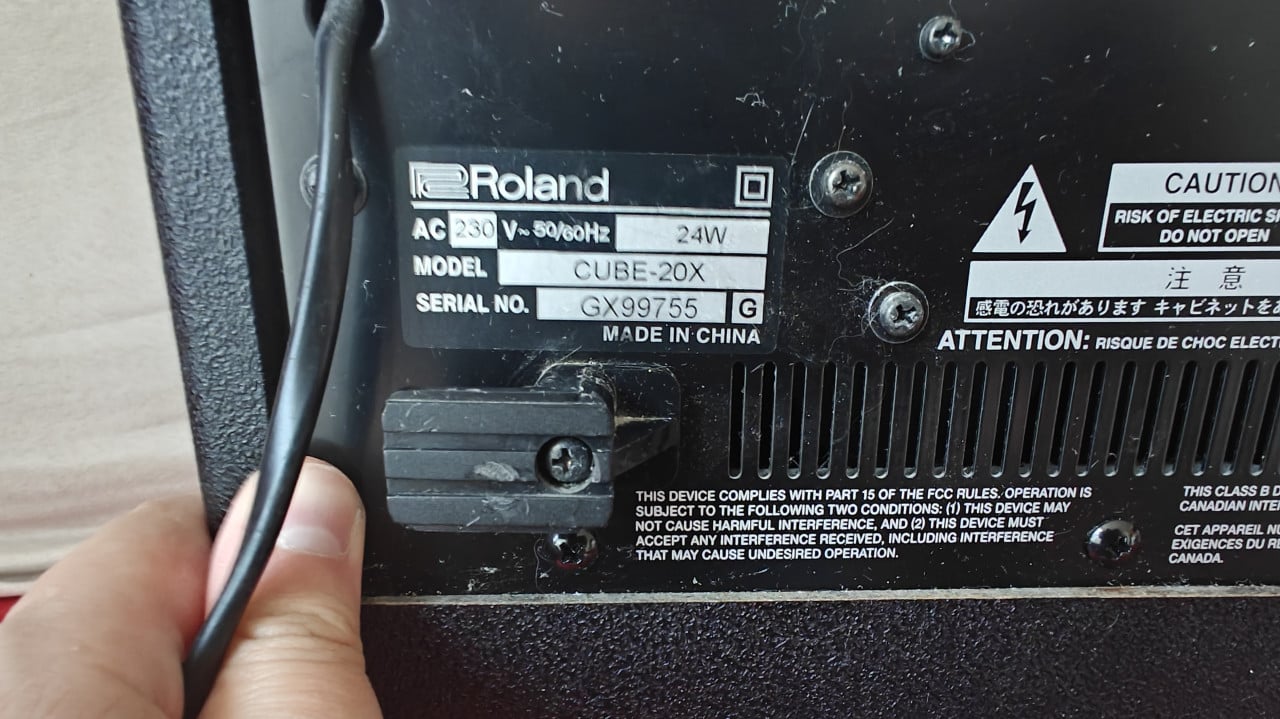 Roland Cube 20x versterker