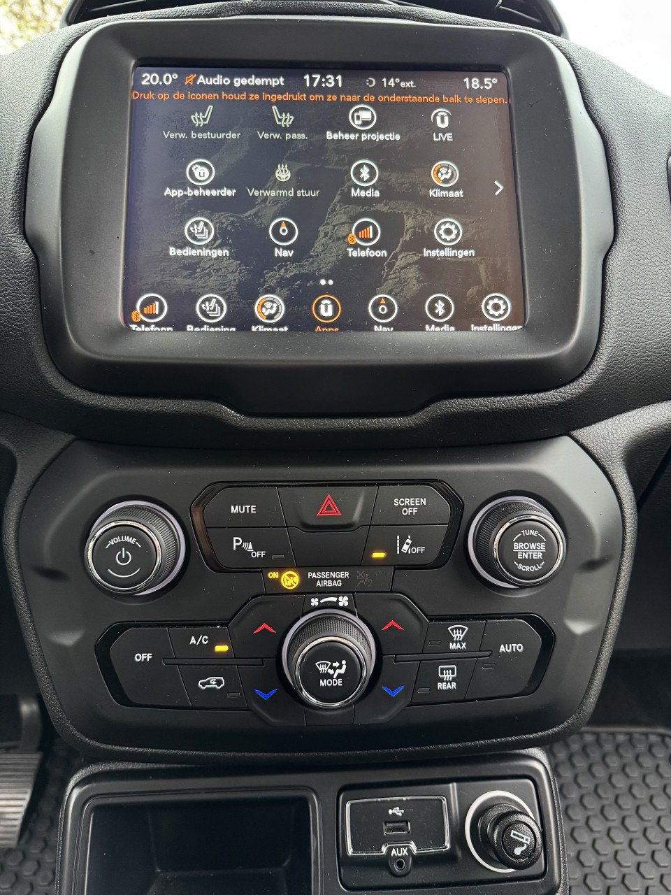 Jeep Renegade 1.0 T Limited | Leder | Pano | NL-auto | APK 09-2027