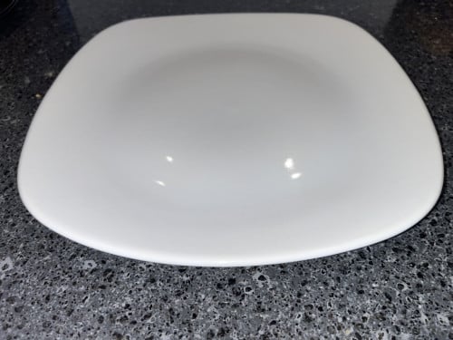 Vierkante diner borden 30 x 30 cm