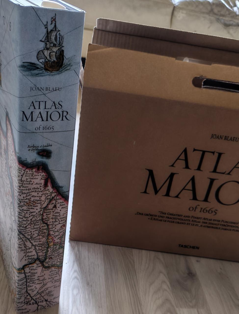 Joan Blaeu - Atlas major 1665 uitgave Taschen