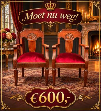 Arm Stoelen volledig gerestaureerd!