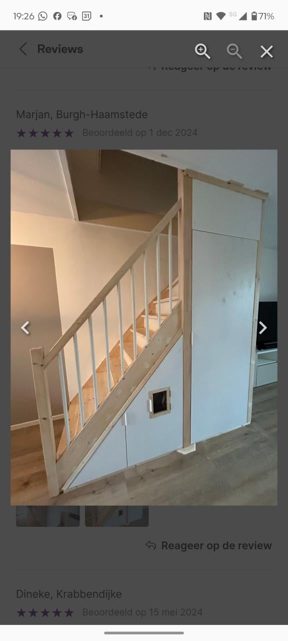 Meubelmaker biedt zich aan