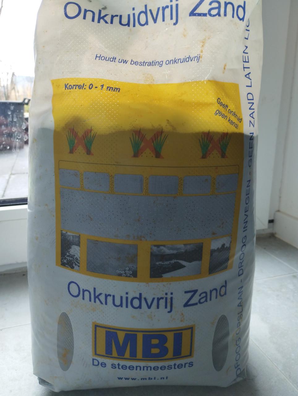 Onkruidvrij zand BMI kleur basalt