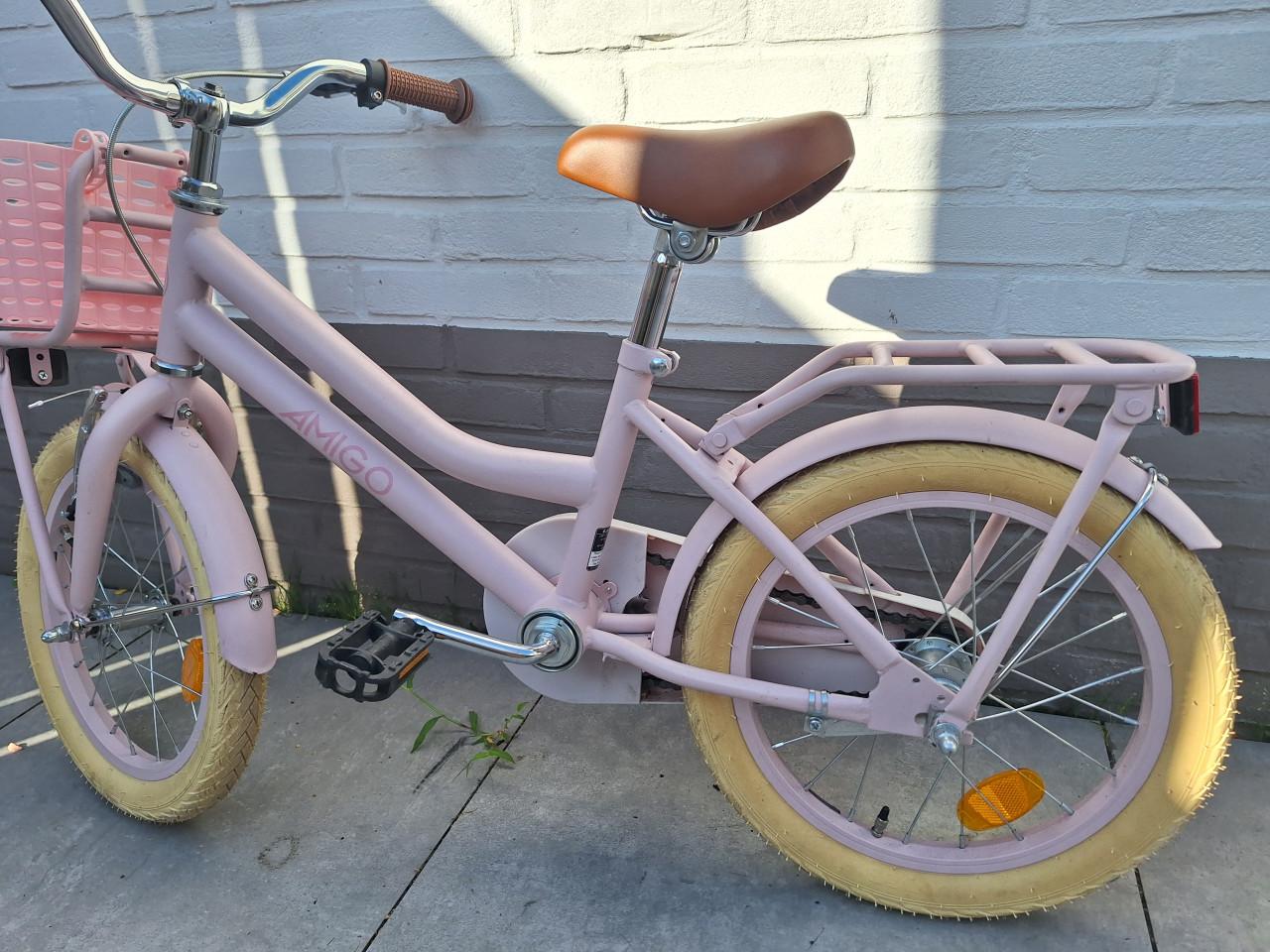 Kinderfiets amigo bella 16 inch goede staat