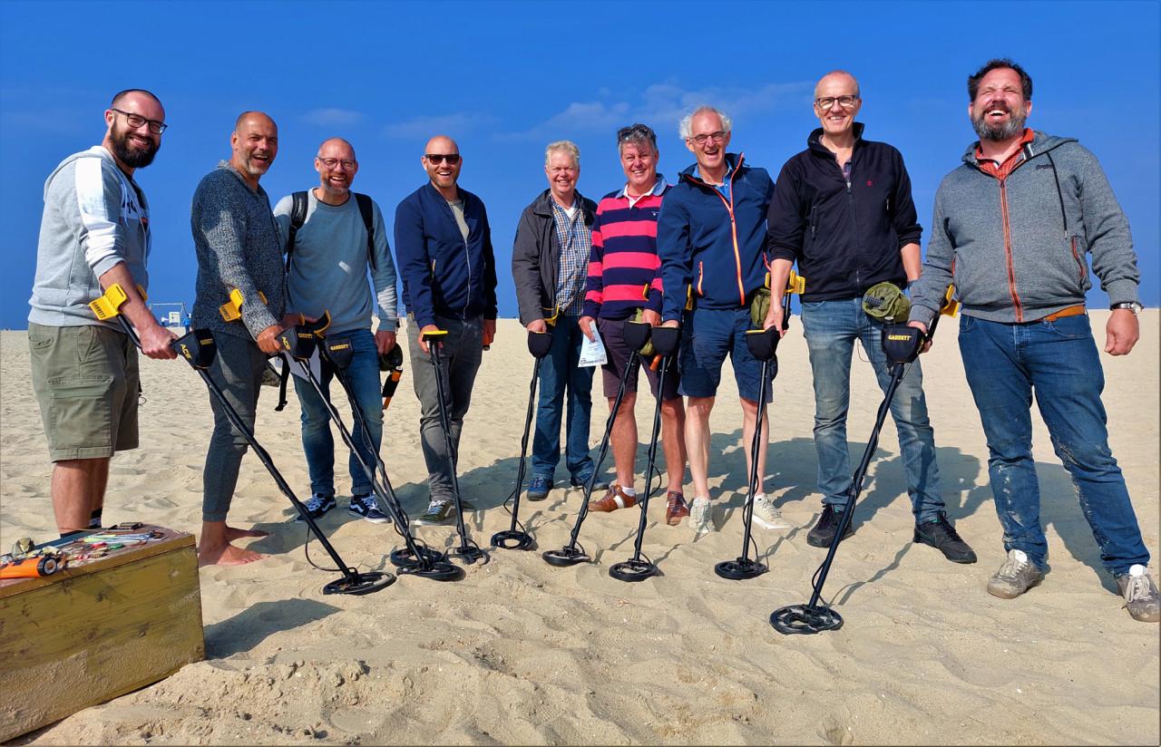 Metaaldetectie workshops op strandlocaties