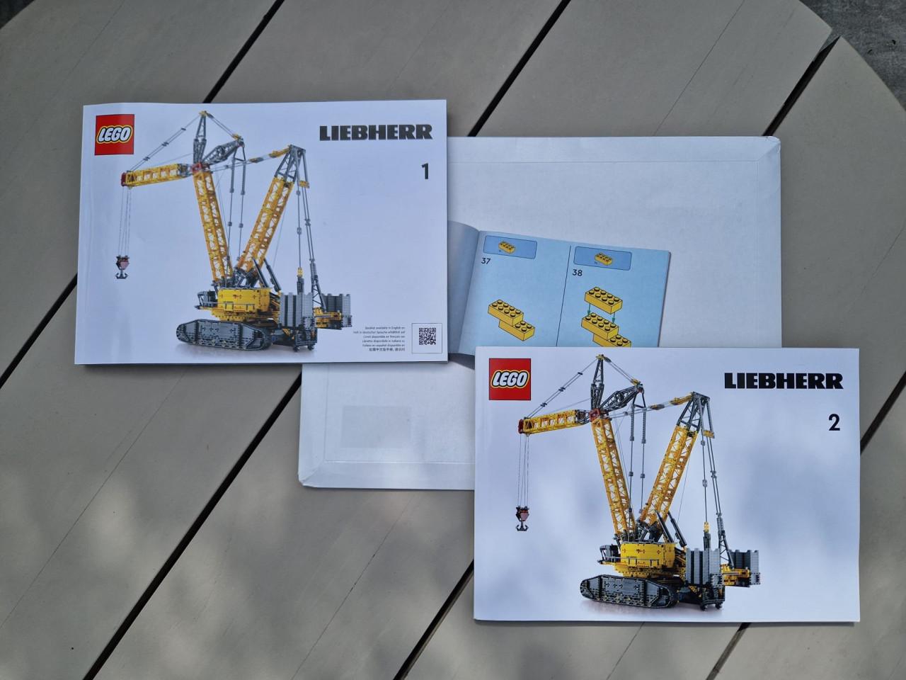 Te koop: technisch lego Liebherr LR13000