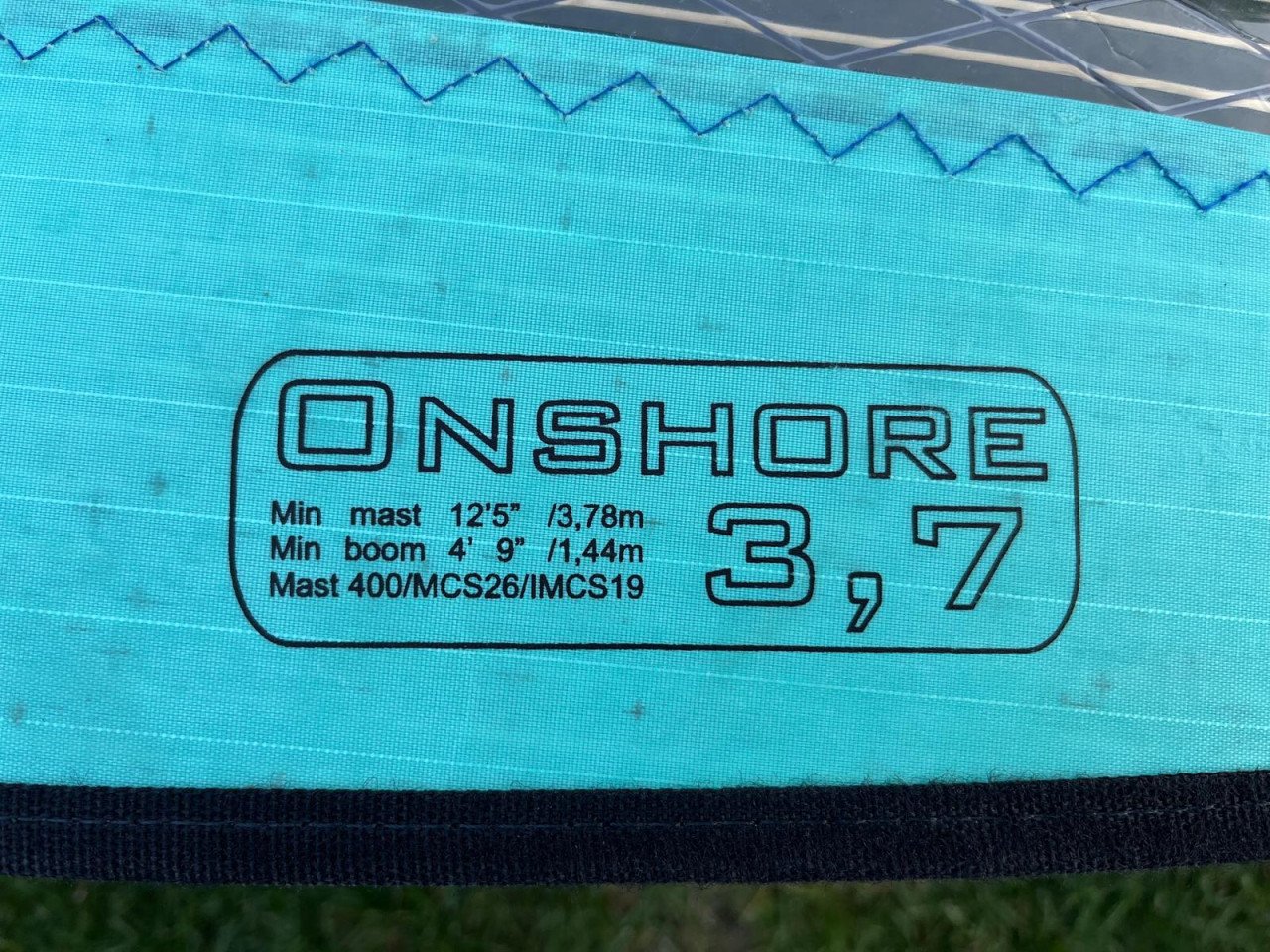 3,7m2 Simmerstyle Onshore met mast en giek
