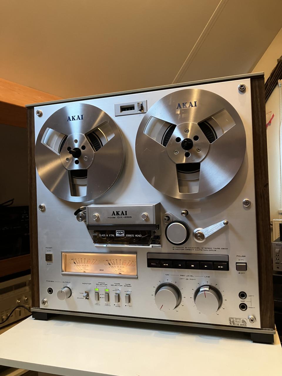 Prachtige Akai GX-255 auto-reverse bandrecorder incl. service en garantie