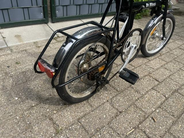 Vouwfiets Di Blasi Zwart 16inch wielen