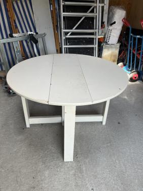 Ronde etkamertafel