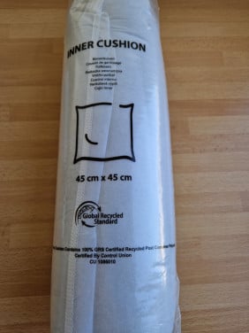 Binnenkussen 45x45
