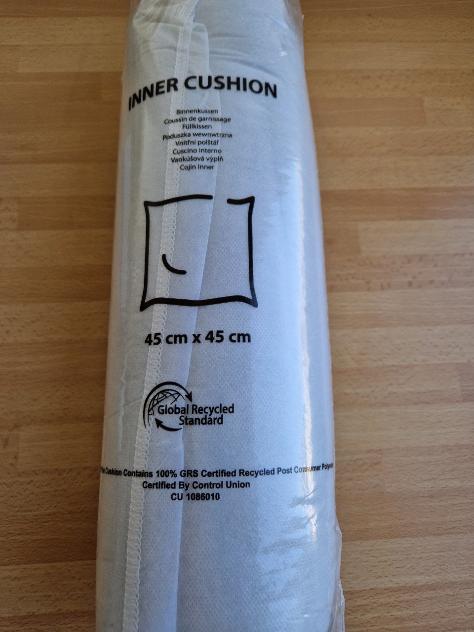 Binnenkussen 45x45