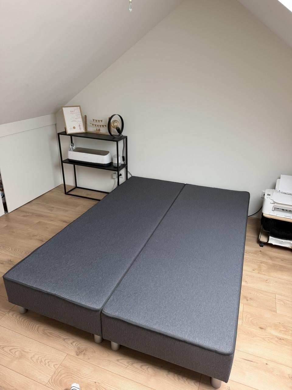 Boxspring look bed 140x200cm