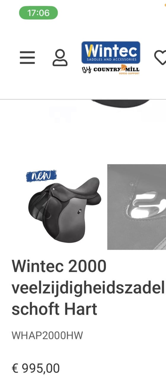 Wintec 2000 (veelzijdigheid zadel)