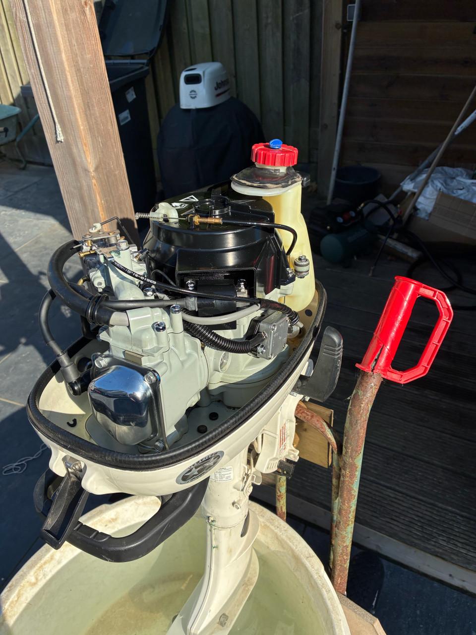 Te koop johnson 4 pk four stroke