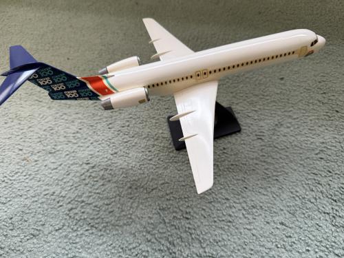 Model vliegtuigen Fokker 50 en 100