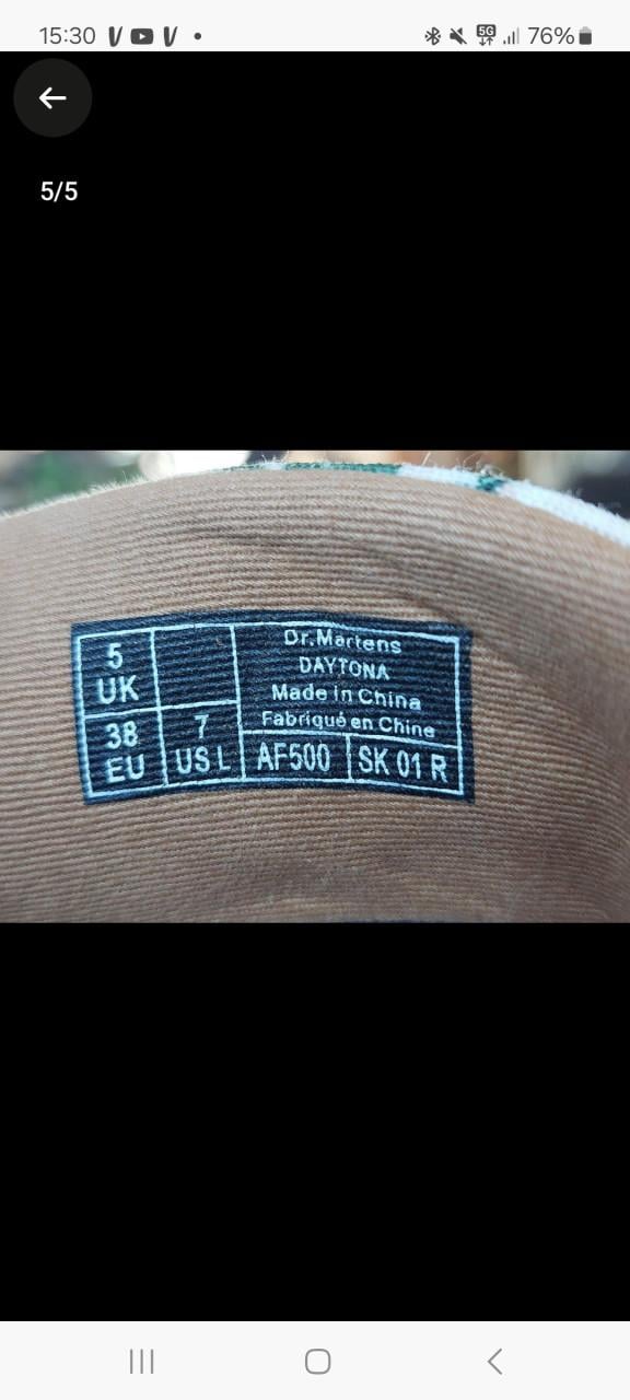 Dr Martens damesboots mt 38 zgan