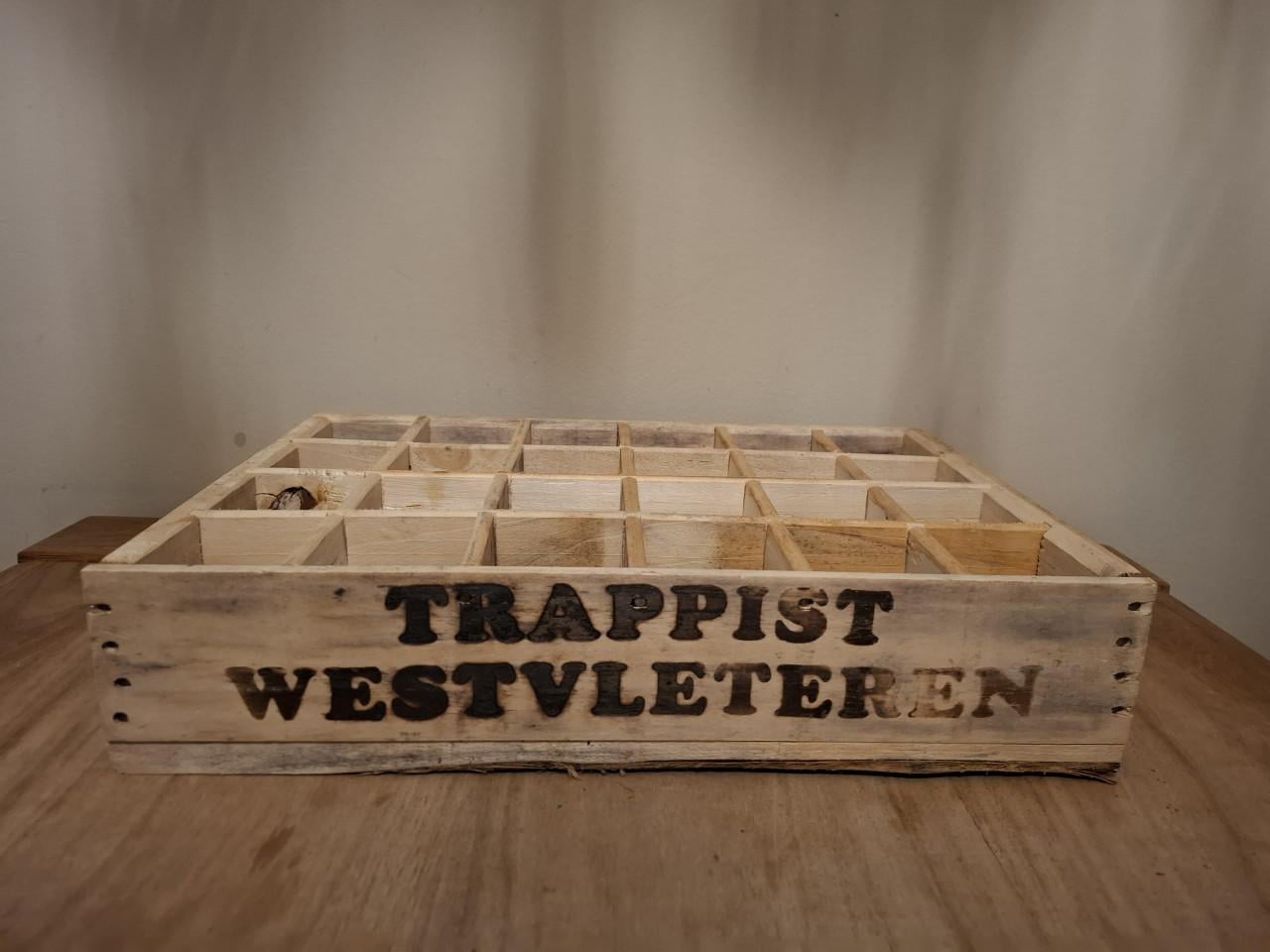 Houten krat Westvleteren