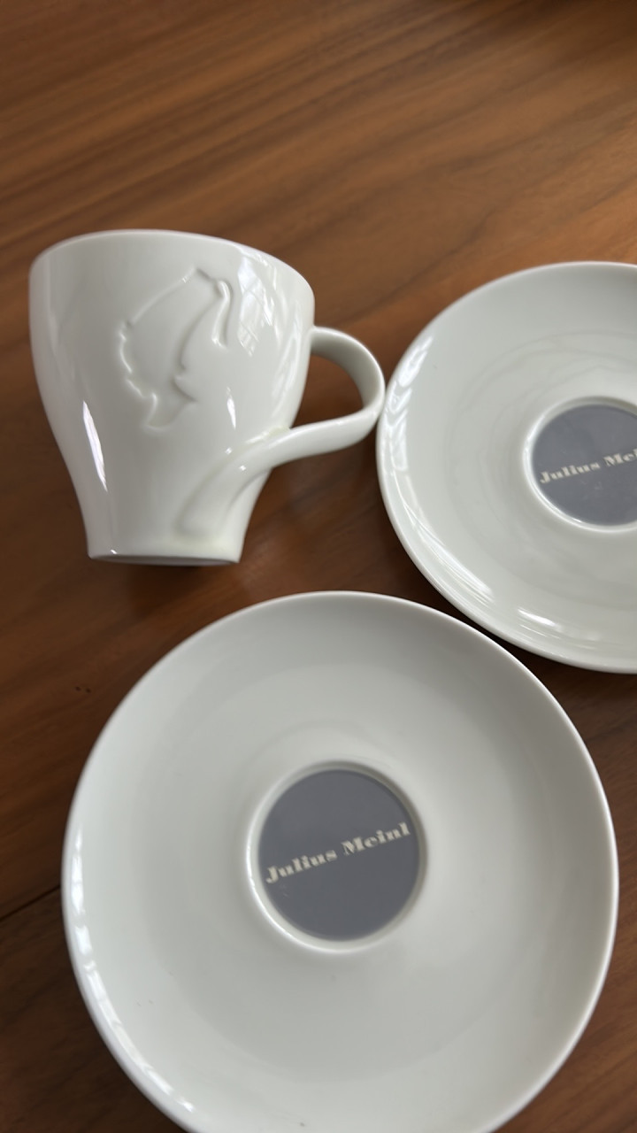 2 kop en schotels Julius Meinl