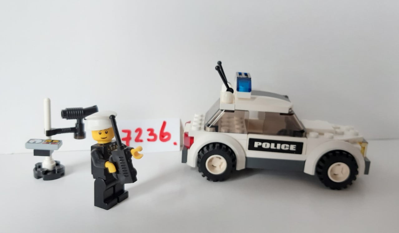 Lego City 7236: politie met radarcontrole.