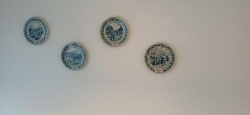 Delftsblauwe borden 4 seizoenen