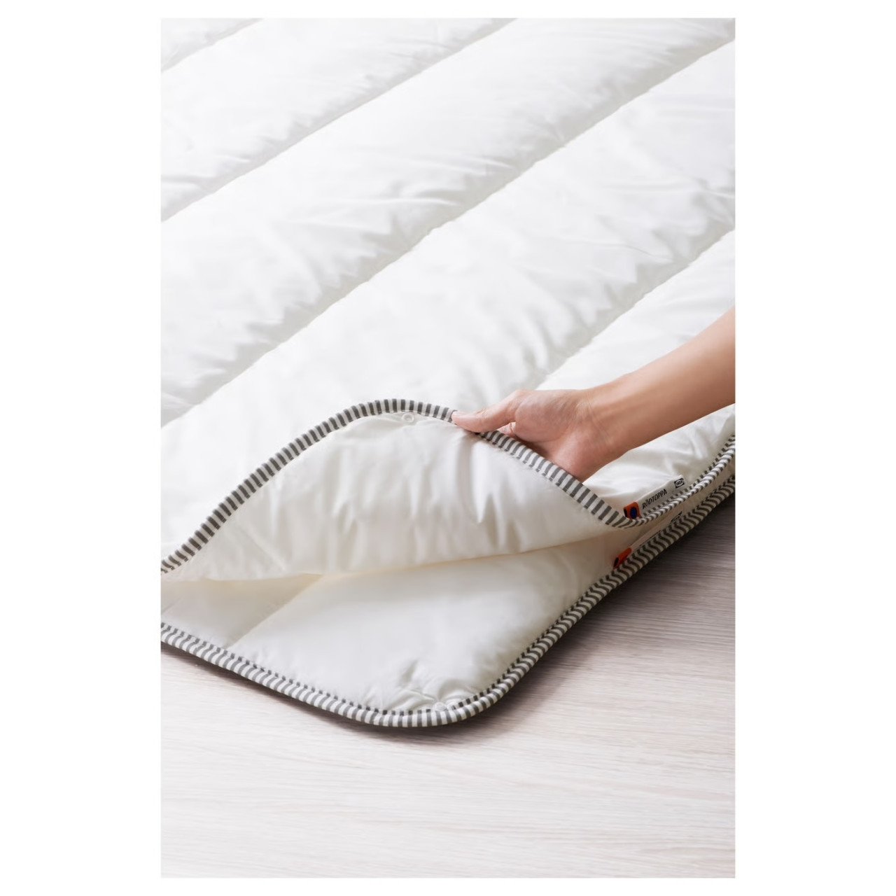 Rödtoppa 4-seizoenendekbed 200x200 cm incl. opbergtas