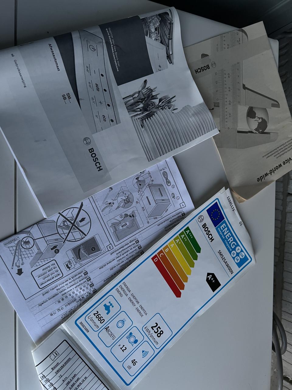 Bosch Serie/2 SilencePlus vaatwasser A++ als nieuw