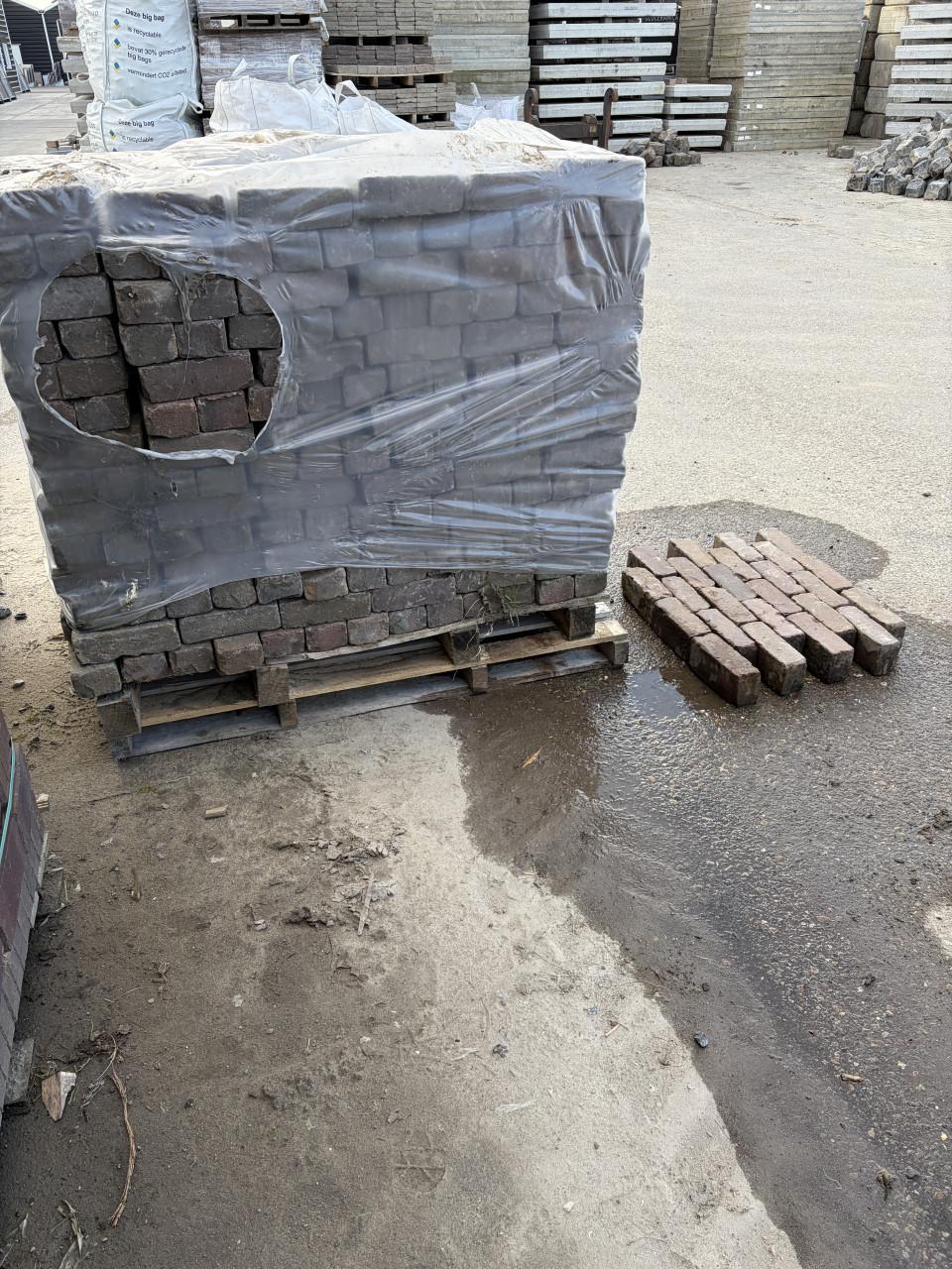 Mooie partij gebakken klinkers bruin