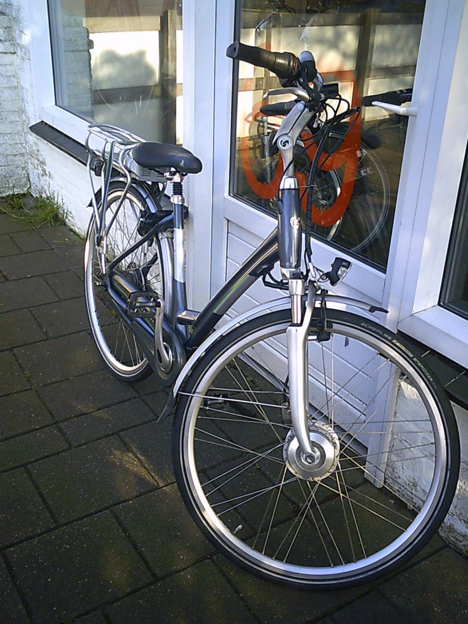 Gebruikte Sparta Emotion C4 damesfiets 48cm verende zadelpen 8 versnelling