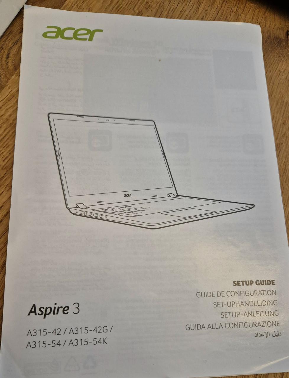 Laptop Acer Aspire 3