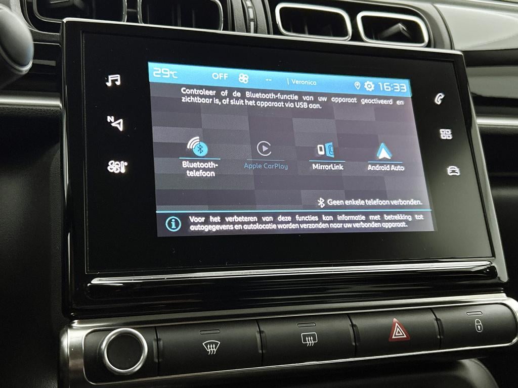 Citroen C3 82pk shine | rijklaar | parkeersensoren | apple carplay | lichtm