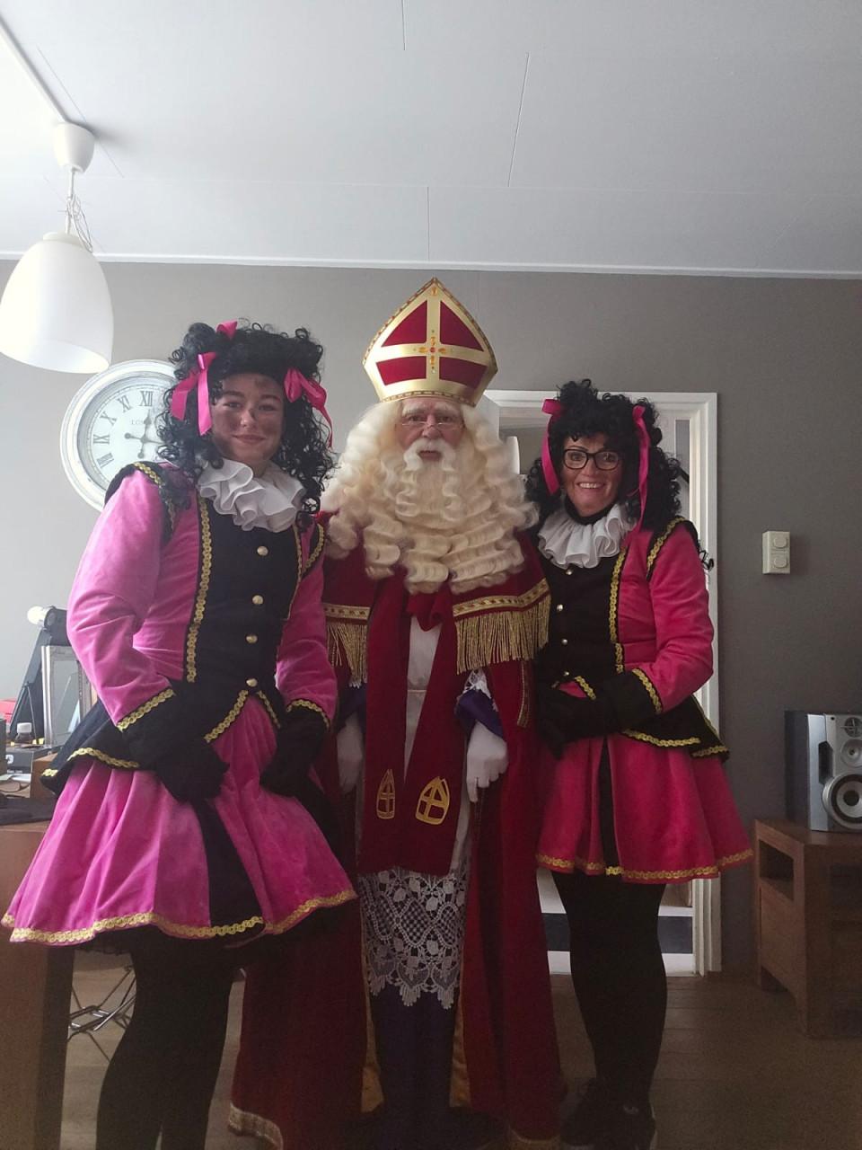 Huisbezoek van de Sint en Piet