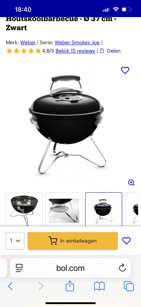 Weber BBQ Smokey Joe