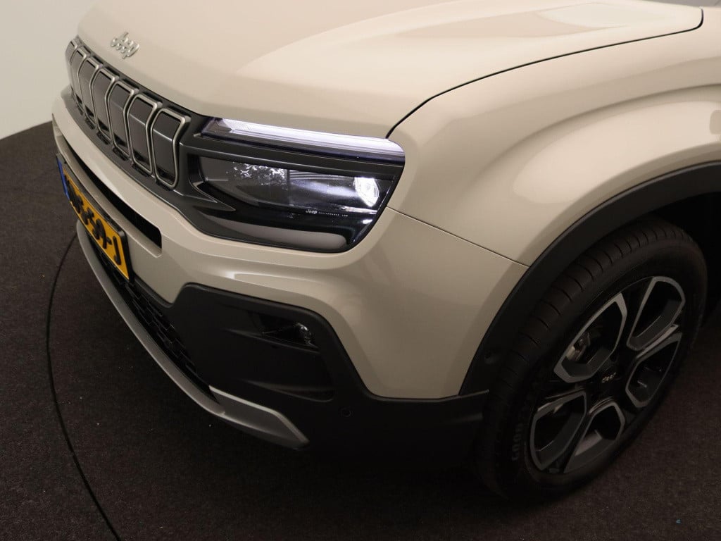 Jeep Avenger summit 54 kwh | warmtepomp | leder | schuifdak | stoelverwarmi