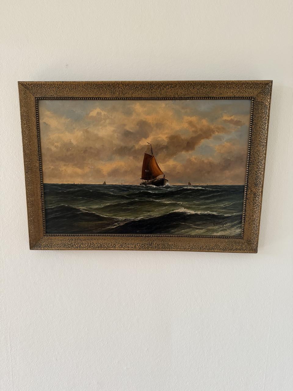 Haaike Abraham Jaarsma Botter op Volle Zee