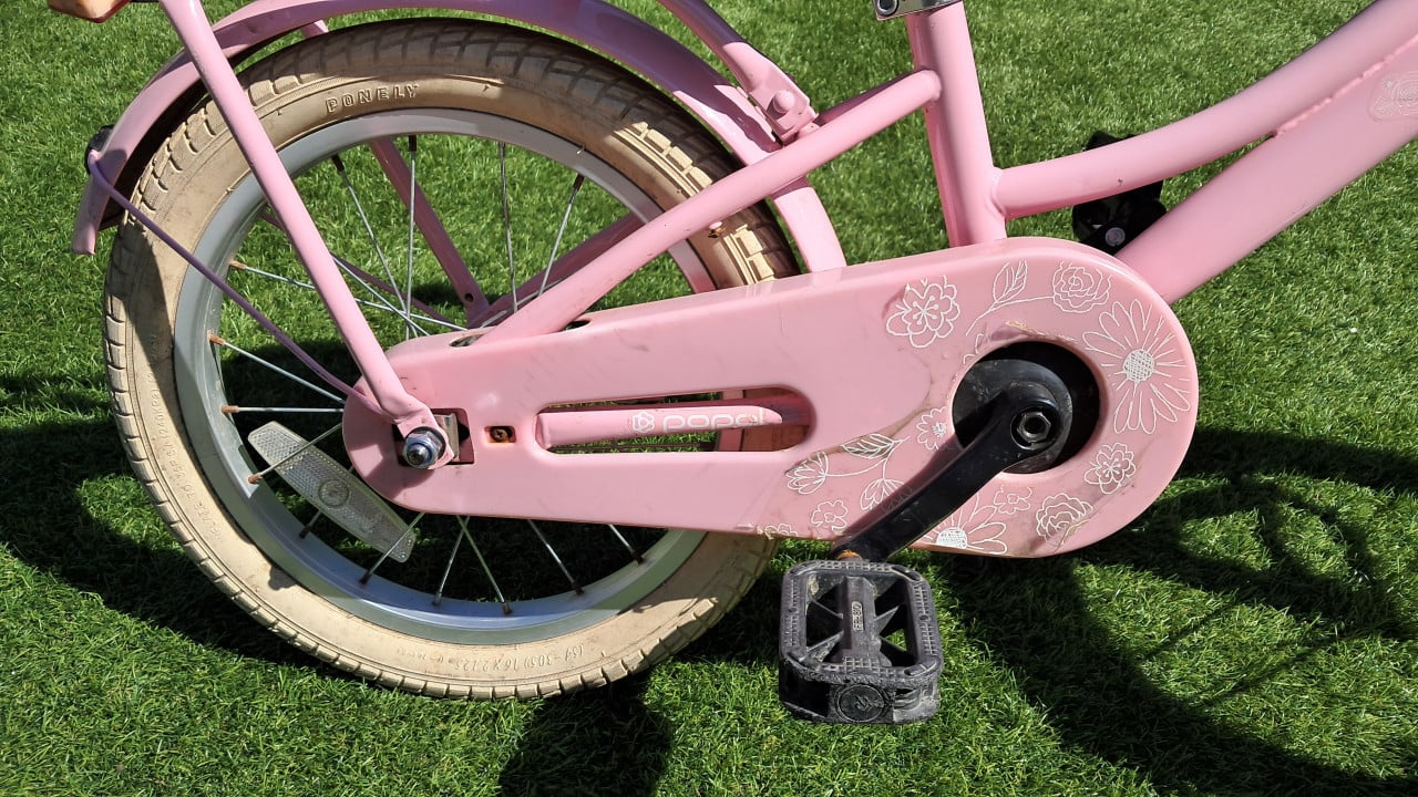Popal cooper roze meisjesfiets 16inch