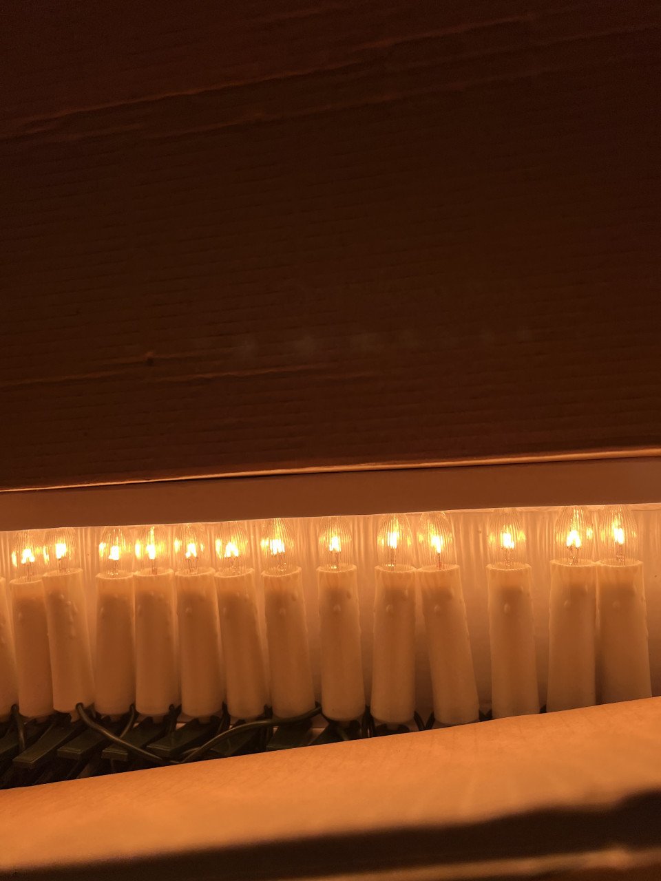 Antieke kaars lichtjes
