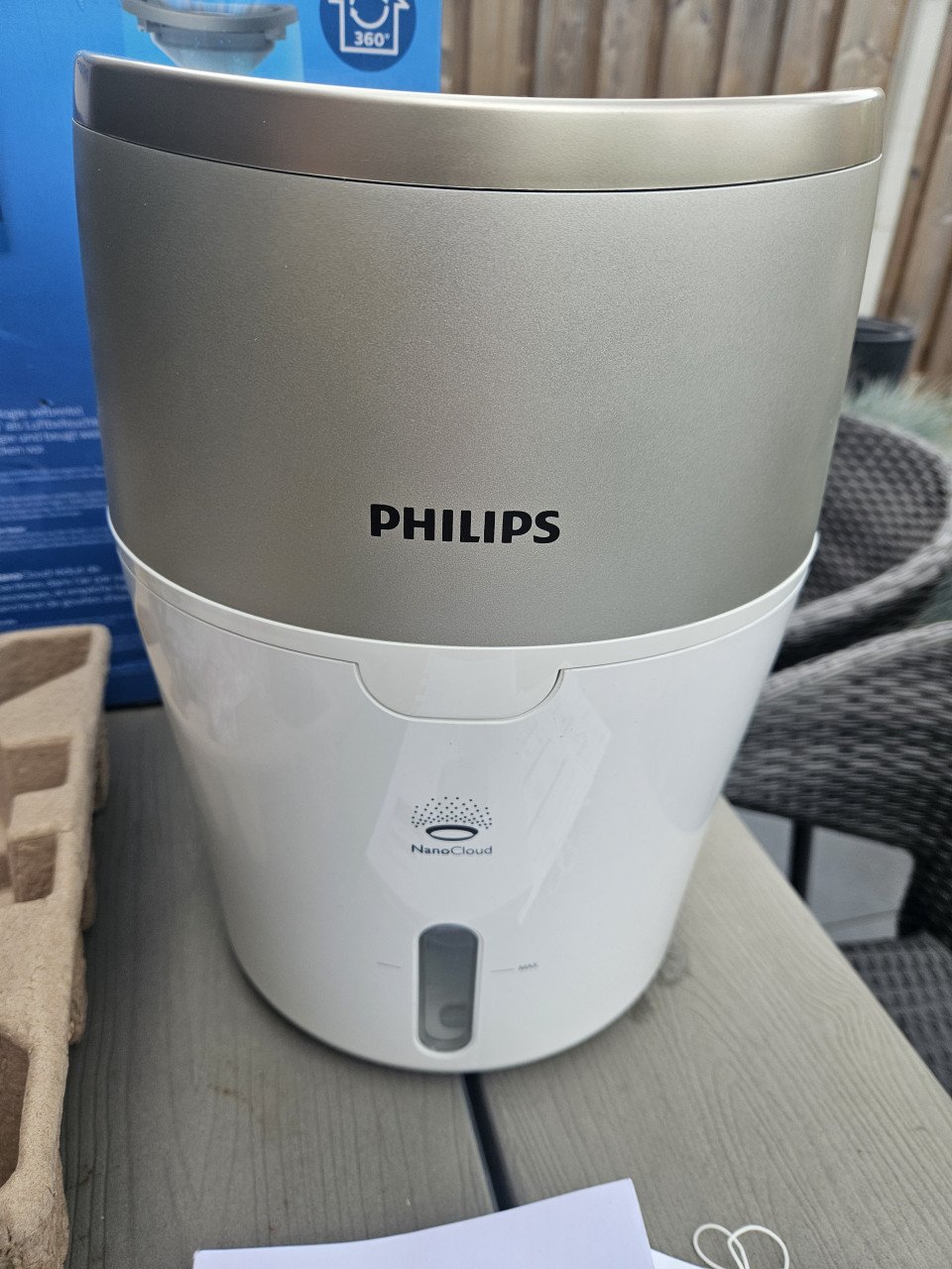 Zgan Philips HU4803/01 luchtbevochtiger met NanoCloud-technologie....