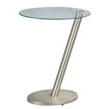 Glazen Bijzettafel (2X)