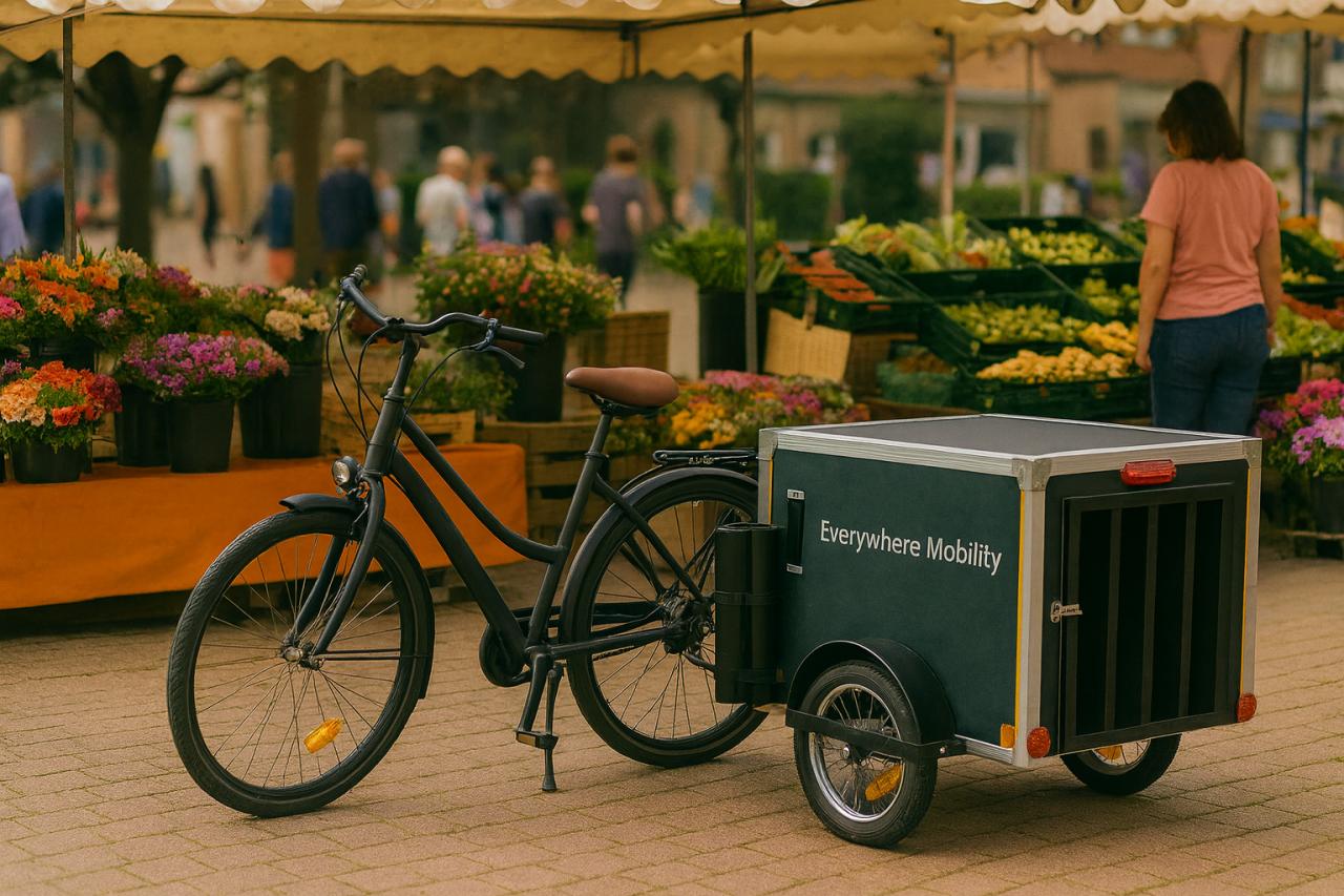 De Hondentrailer van Everywhere Mobility