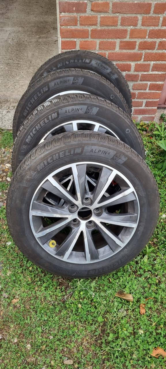 Te koop 4x winterband 205/55R16 91H Michelin Alpin6
