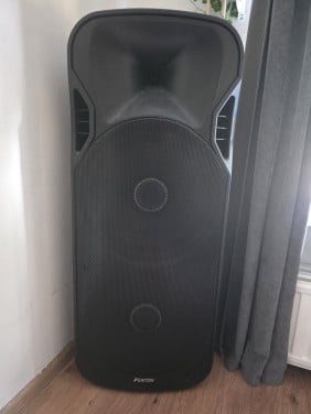 Fenton FT215LED karaoke speaker met microfoons