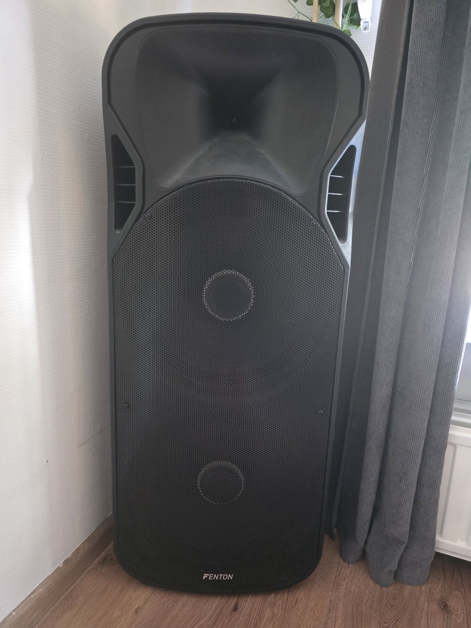 Fenton FT215LED karaoke speaker met microfoons