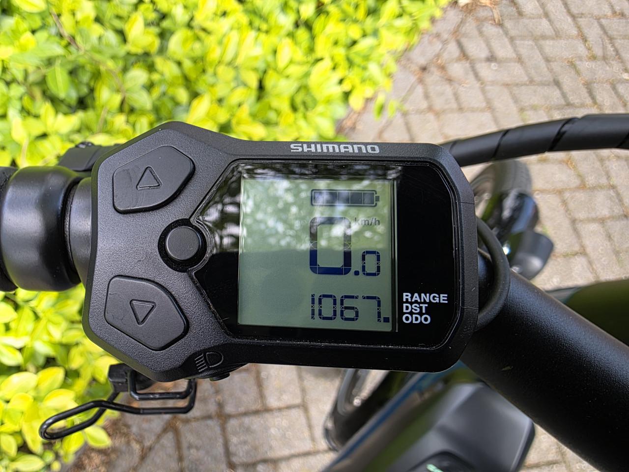 Zo goed als nieuwe Gazelle Easy Flow met Shimano middenmotor en 500wh accu