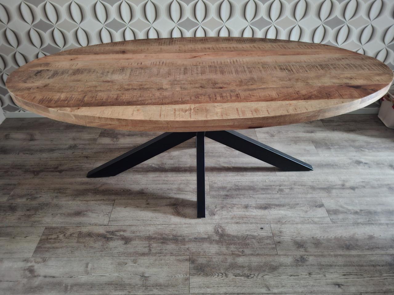 Ovale eettafel