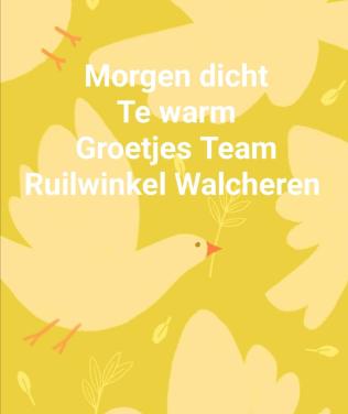 Ruilwinkel dicht