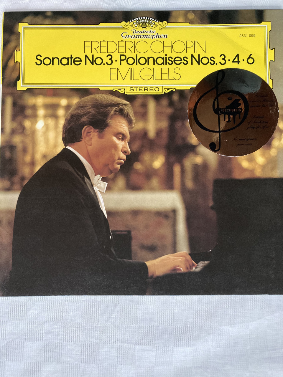 LP Piano klassiek Beethoven, Bruch, Chopin, Liszt, Poulenc