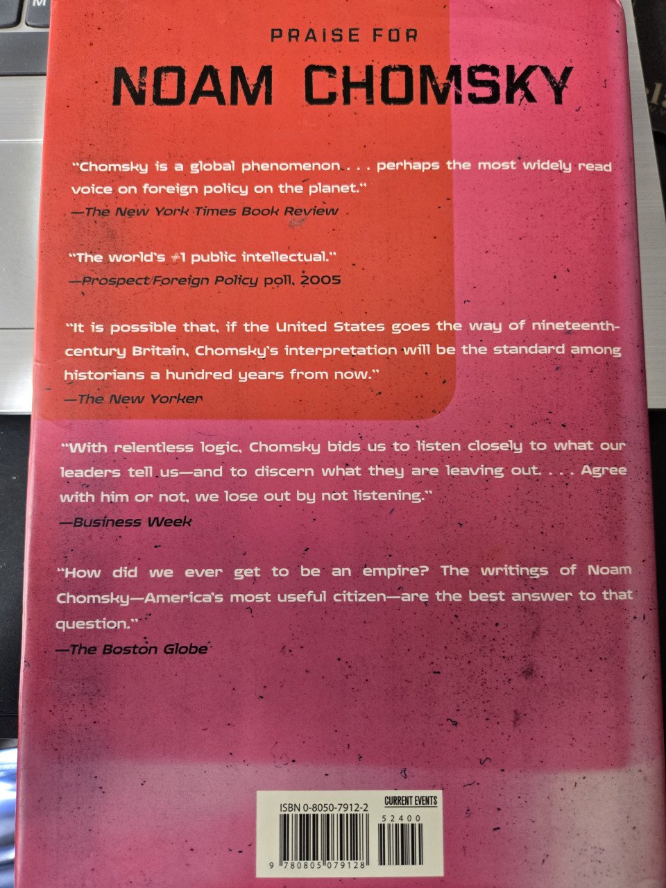 Boek: Failed States - Noam Chomsky  - 1e editie 2006